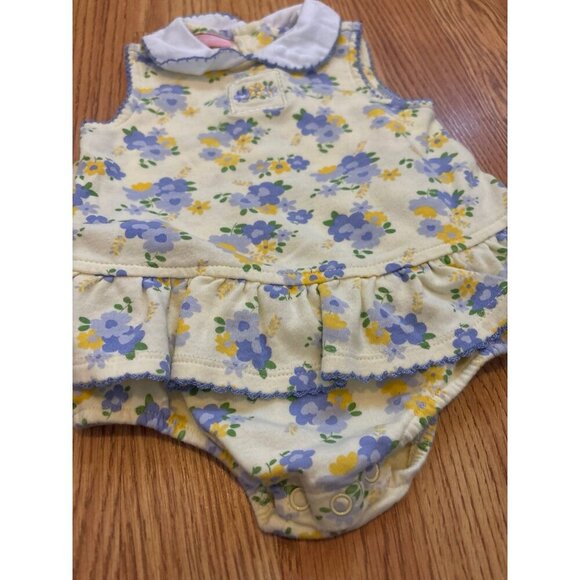 First impressions romper dress 6/9M - Picture 2 of 4